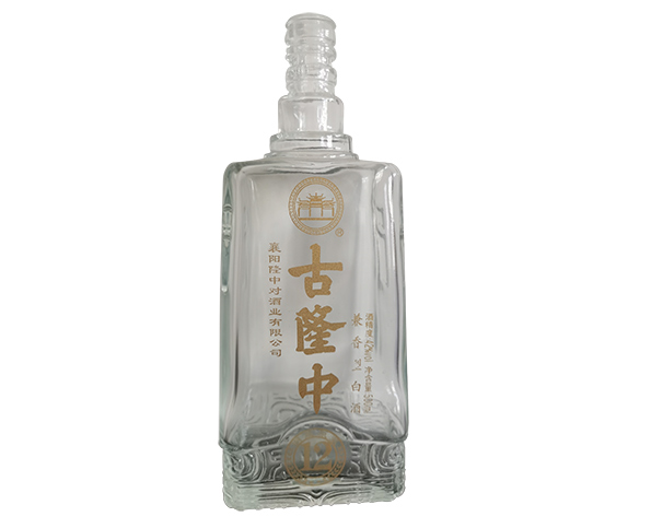 烤花（huā）玻璃酒瓶